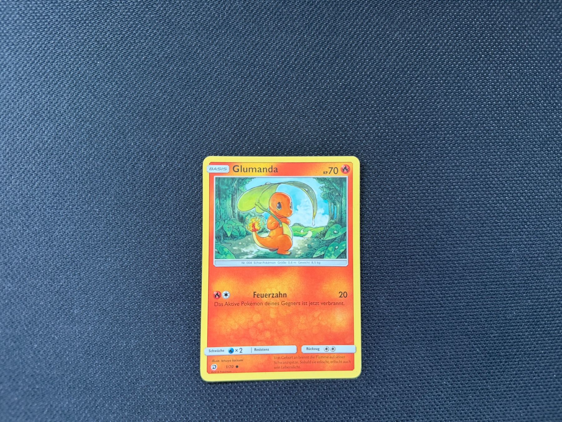 Pokémon Carte collezionabili: Glumanda 1/70 – Usato da Zürich venduto da mountainwizard00