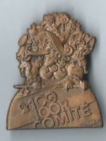 Fasnachtsplakette Basel, "Blaggedde" 2010 (Bronce)
