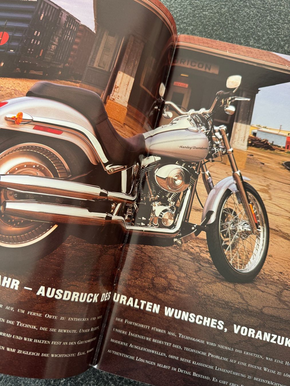 Documenti: Harley-Davidson Katalog, Prospekt, Broschüre von 2001 – Usato da Niederhasli venduto da Berno 2