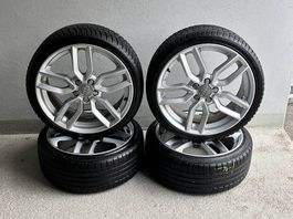 19 ZOLL AUDI FELGEN MIT NEUEN WINTERPNEU 2024 *SPORT*