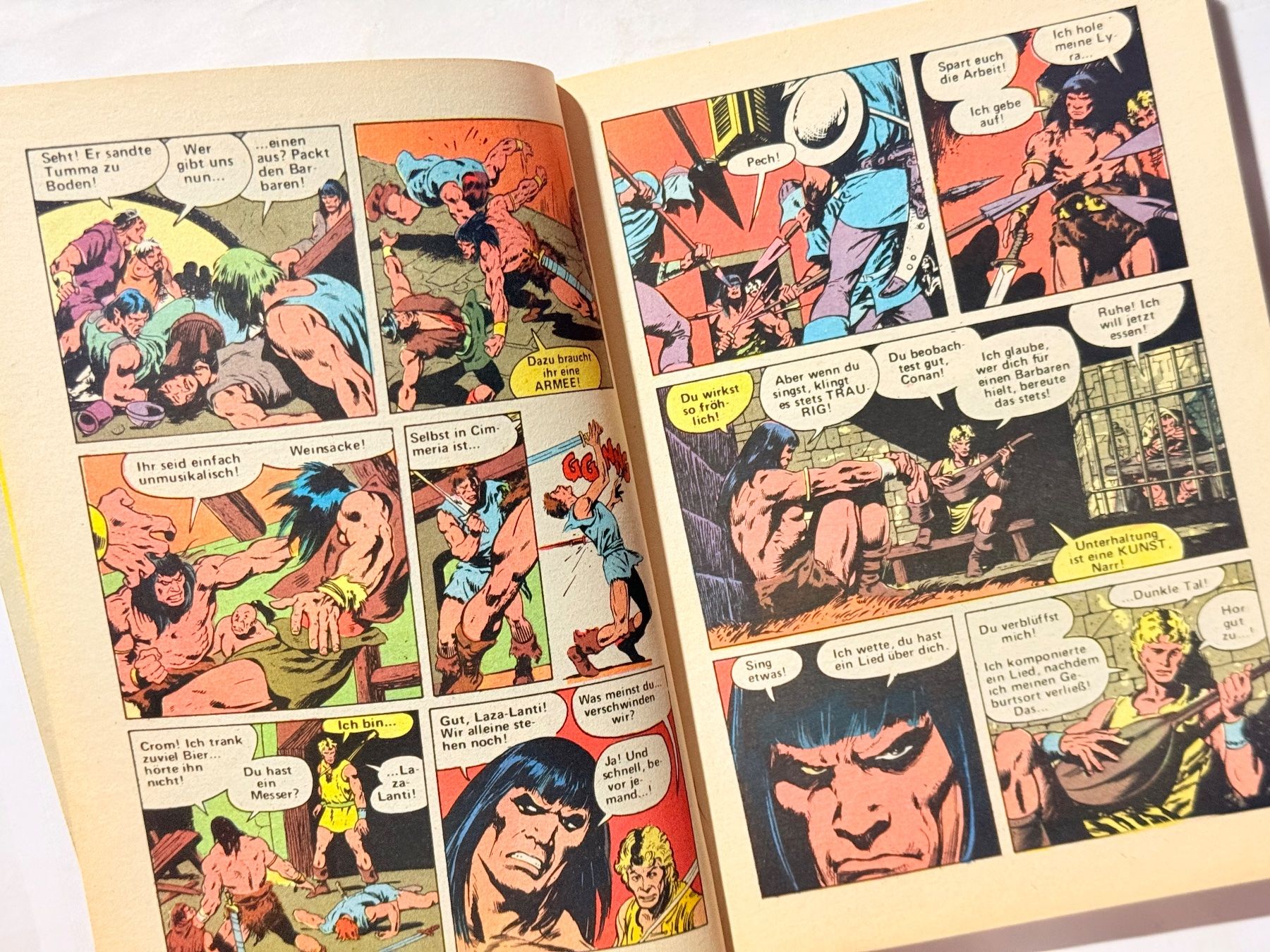 Fumetti: Conan der Barbar Nr. 8 Marvel Comic-Taschenbuch, Top! – Usato da Zuerich venduto da SonderArt-Wertgut 4