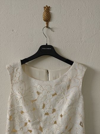 DOLCE & GABBANA Spitzenkleid