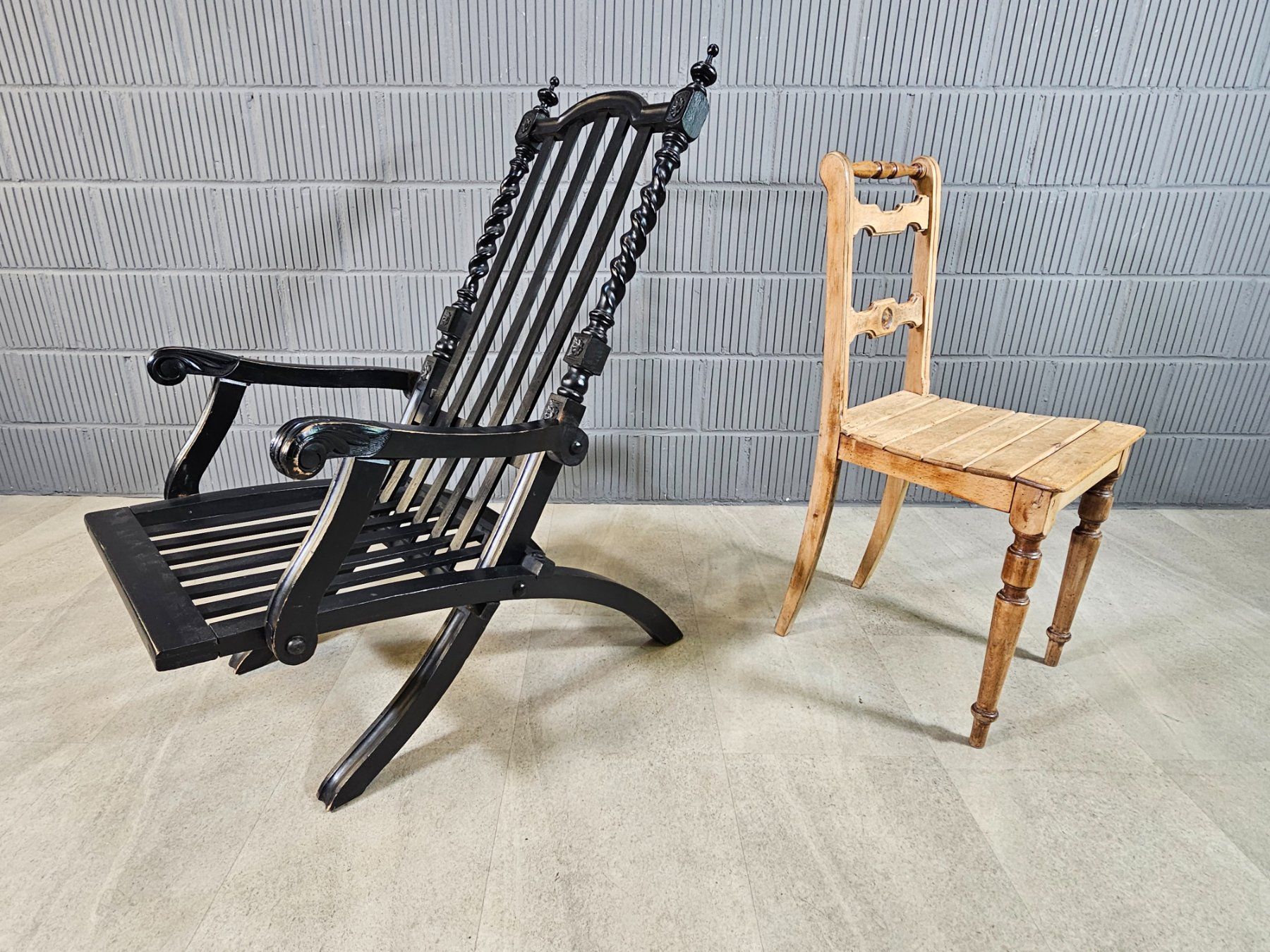 Stühle: Viktorianischer Klappstuhl, Victorian Folding ArmChair – Gebraucht aus Nottwil von Wondewa-Shop 2
