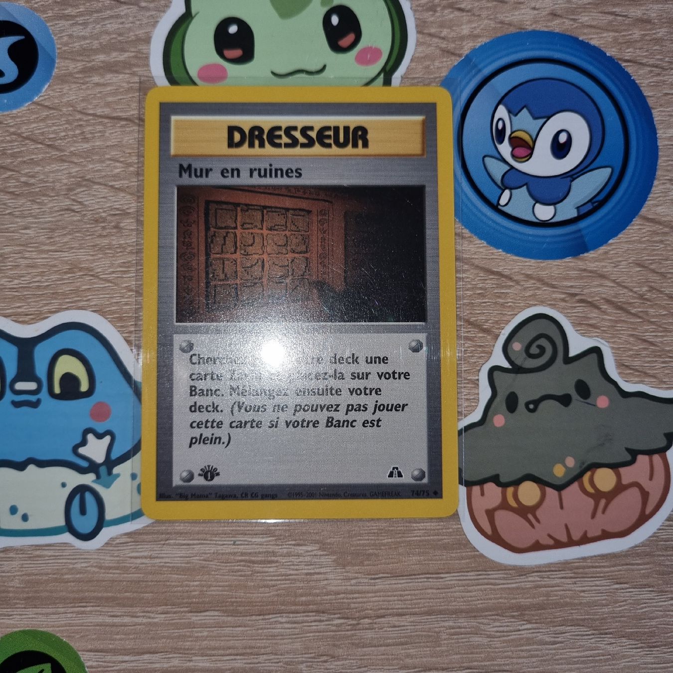 Pokémon Carte collezionabili: Mur en ruines ed1, excellent état  – Usato da St-Maurice venduto da Woopersonal 1