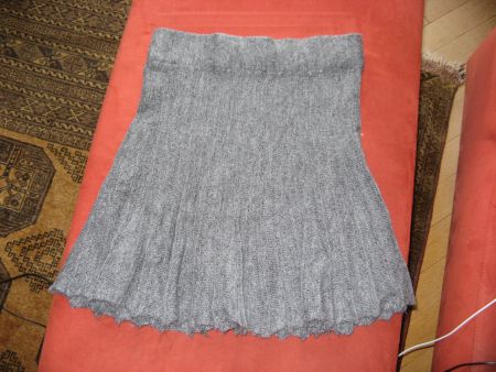 Jupe grau Gr. M von Zara