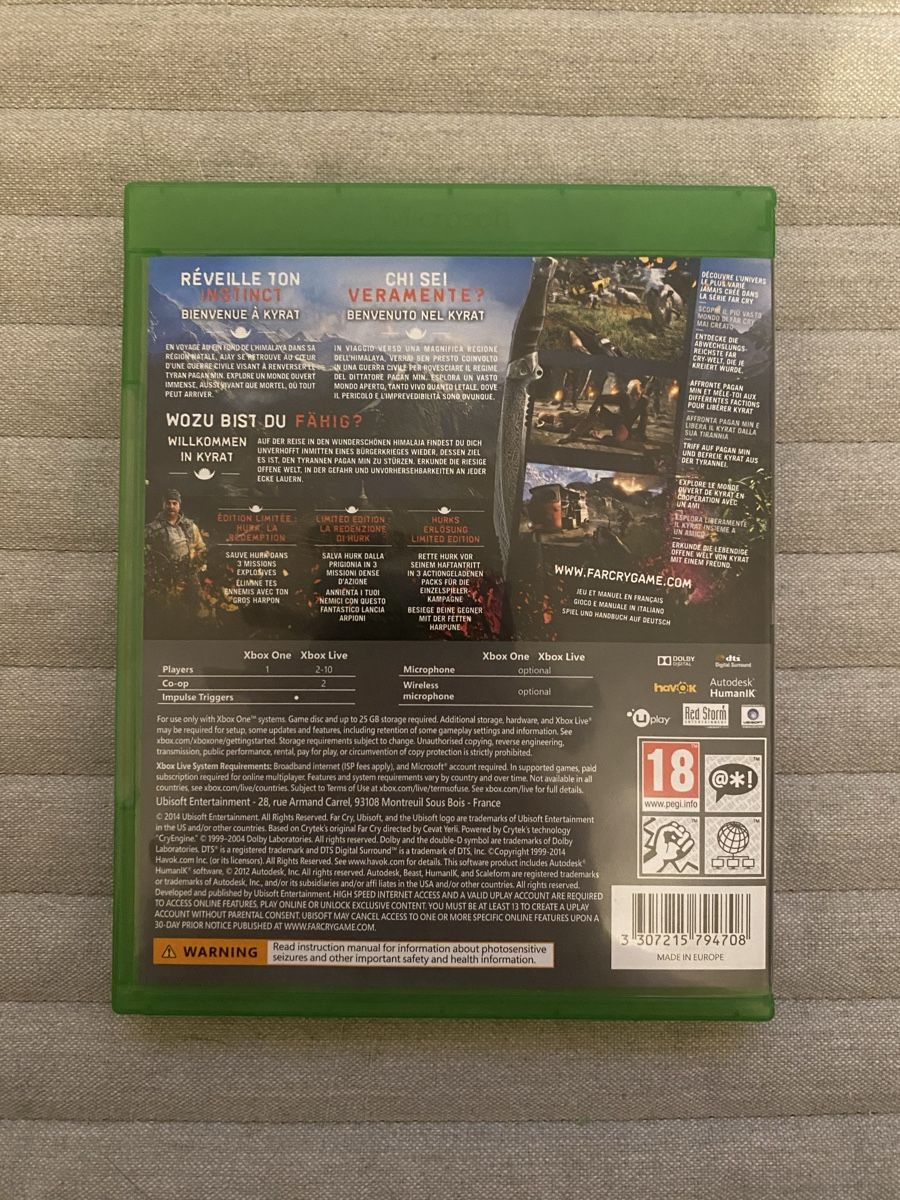 Microsoft Spiele: Farcry 4 für Xbox One – Gebraucht aus Thunstetten von Virus_33 2