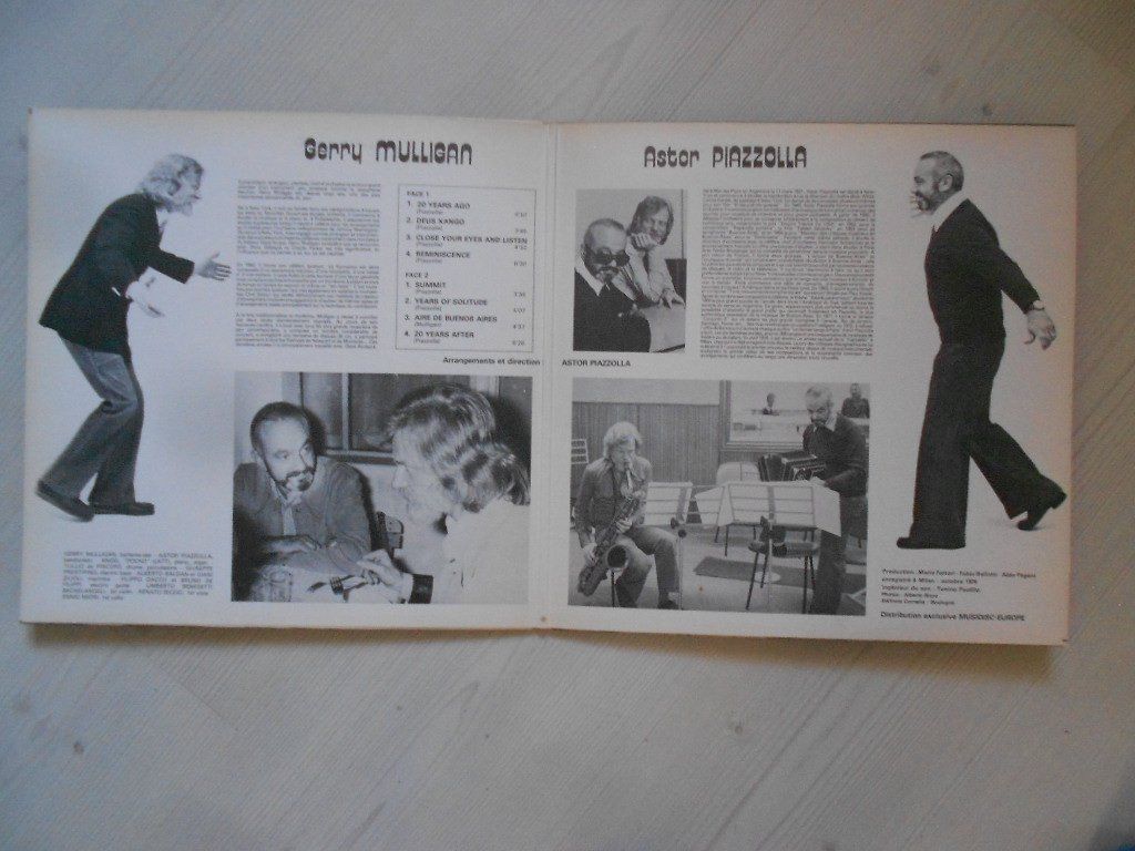 Dischi in vinile: GERRY MULLIGAN / ASTOR PIAZZOLLA – Usato da Bex venduto da Giorgiob 2