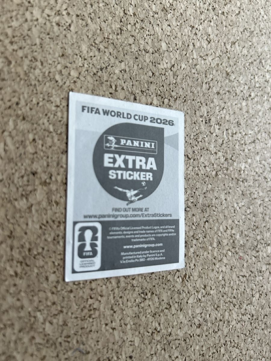 Panini Carte collezionabili: Panini 2026 Extra Sticker H Son – Usato da Stäfa venduto da mcfish78 4