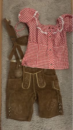 Lederhose Set Grösse 34 Oktoberfest