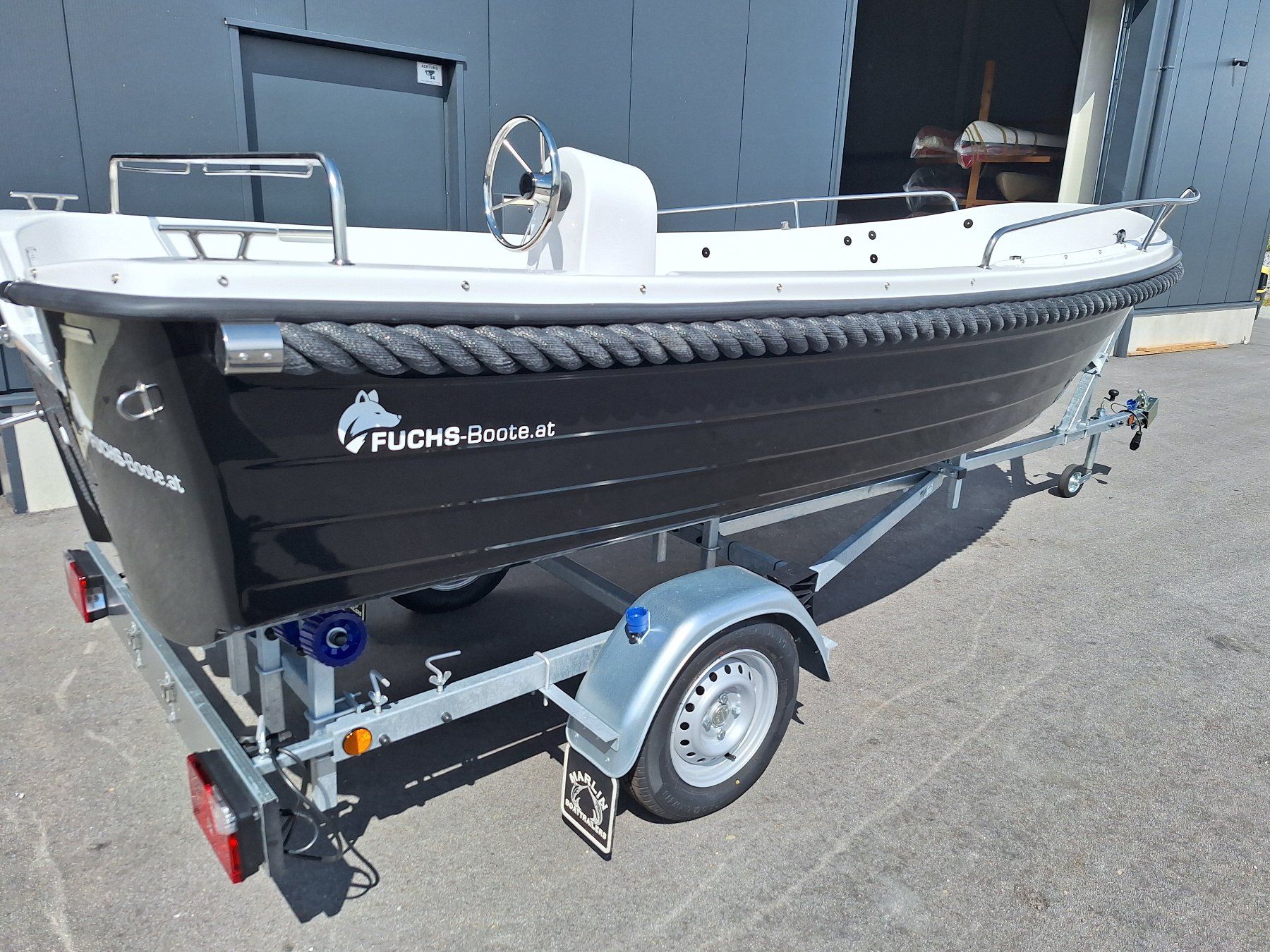 Barche: LAGERND NEU 470 Classic Boot Motorboot GFK Boot Badeboot – Nuovo e nell'imballaggio originale da Aigen Schlägl venduto da Fuchs-Boote 5