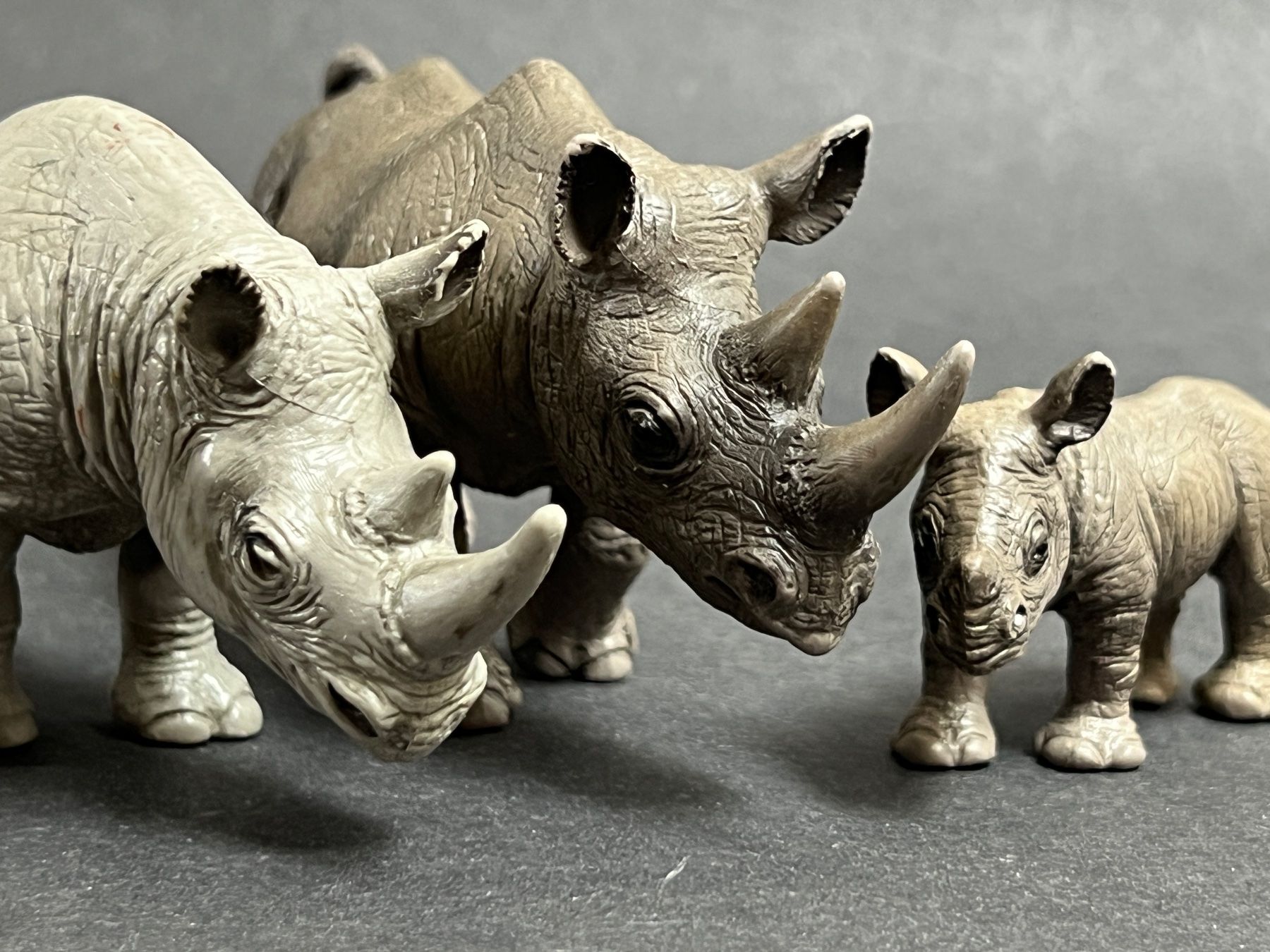 Schleich Statuette: Schleich Spitzmaulnashorn Nashorn Tier – Usato da Ennetbaden venduto da mapa05 5