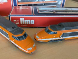 TGV PSE Lima H0 Golden Series - État splendide restauré, OVP