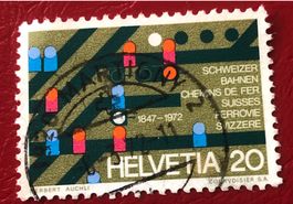 CH Briefmarken Stempelt 