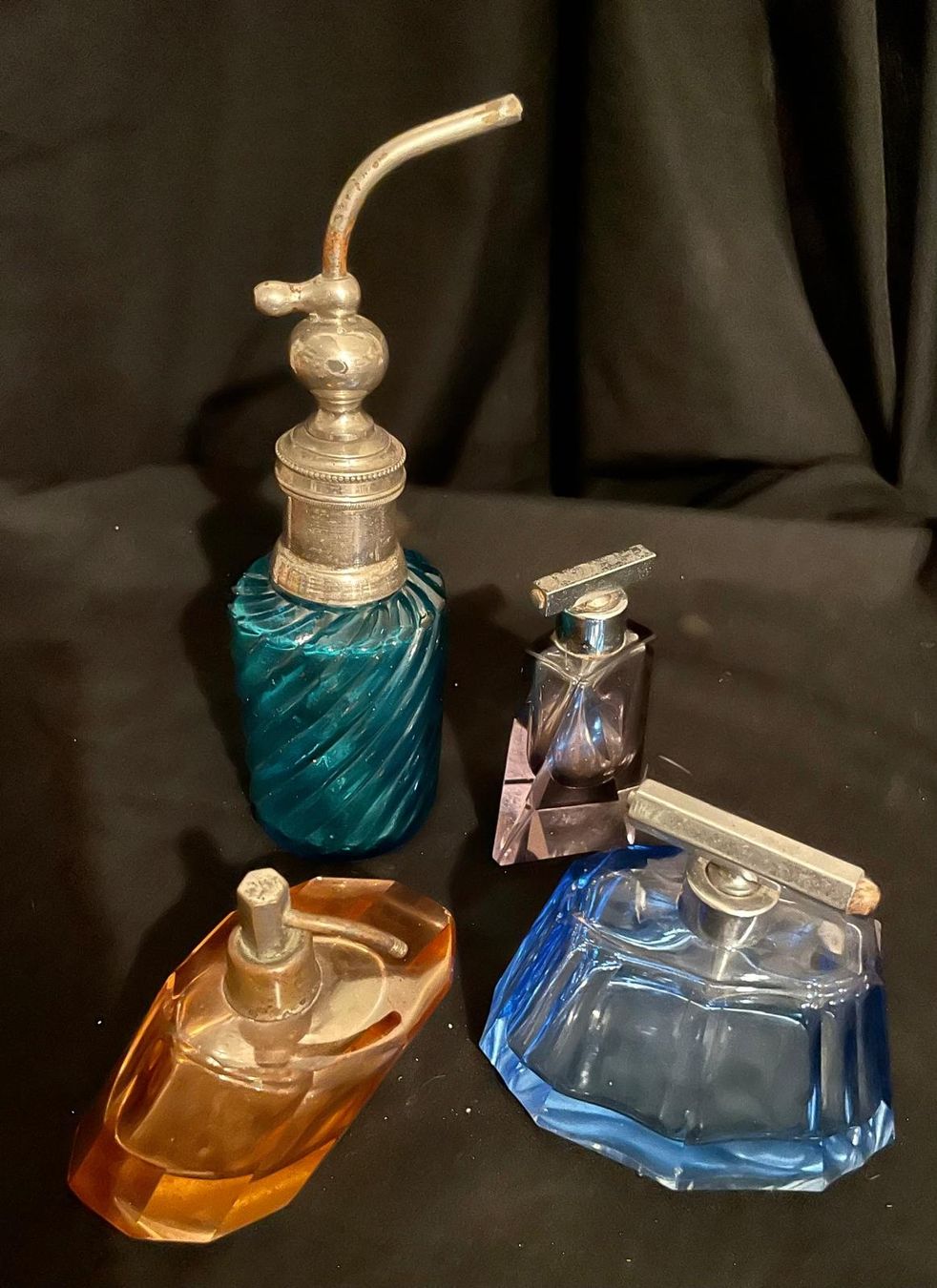 Flacons: Parfum Flakon Flacon 4 Stück Art Deco  – D'occasion à Basel par Jcva 3