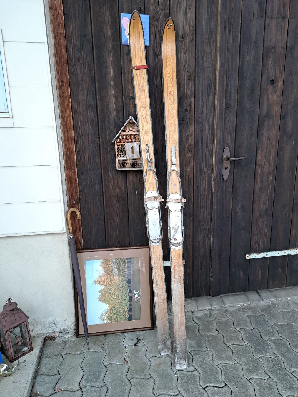 Sci: Antike Ski "Seiler" mit Alpina Bindung – Usato da Kölliken venduto da Upcycling-by-Mc-TAM