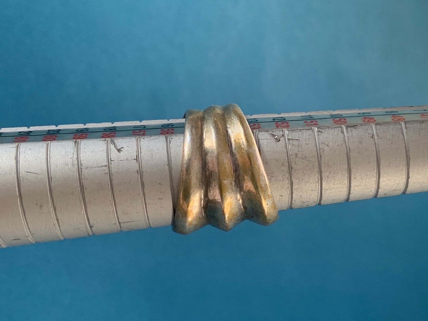 Ringe: Silberring 3 lamellen designerring rg55 – Gebraucht aus Laufen von belleskulptur 9