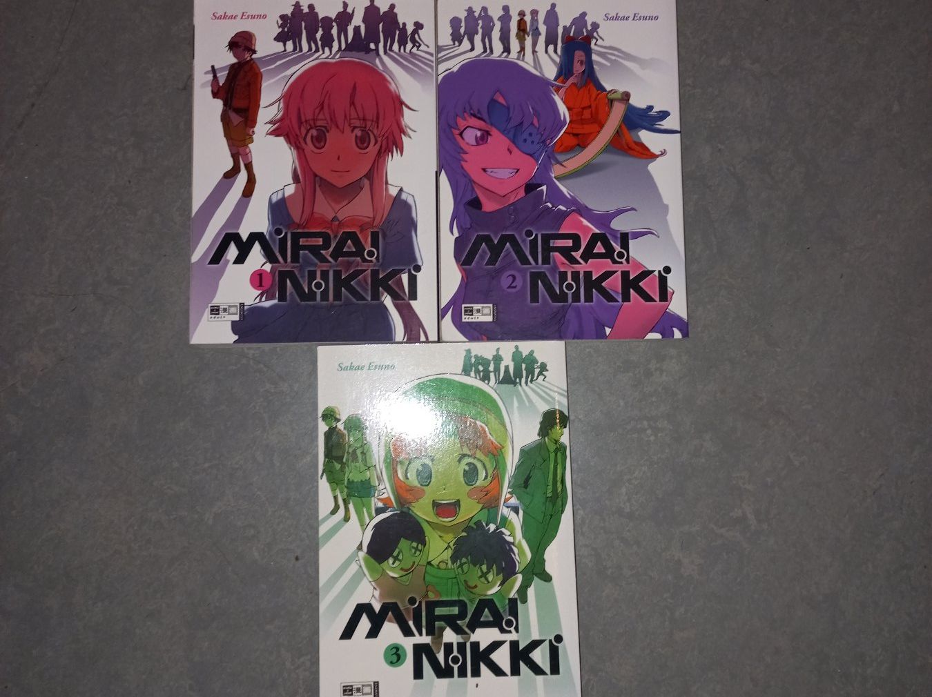 Comics: Mirai Nikki, Band 1-3 – Gebraucht aus Kriens von adr_f6fh