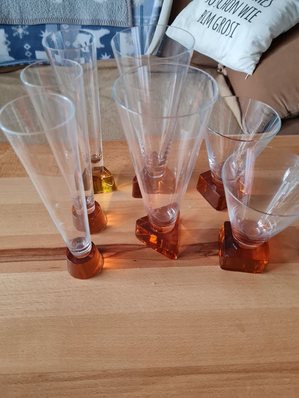 Bicchieri: Vintage 7 Sarner Gläser einzigartig – Nuovo (secondo la descrizione) da Münsingen venduto da Cuci31