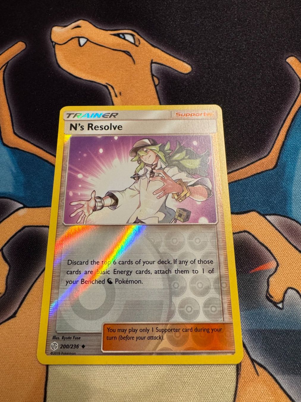 Pokémon Carte collezionabili: N's Resolve (CEC 200) - Reverse Holo - Cosmic Eclipse – Nuovo (secondo la descrizione) da Bülach venduto da Pfrenzel