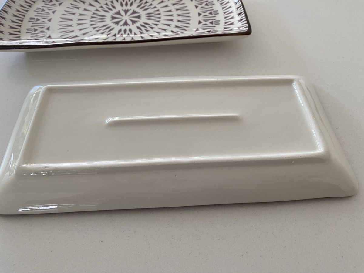 Piatti di portata: 2x Keramikplatte 11.8x25.0cm – Usato da Lengnau AG venduto da Mc66 2