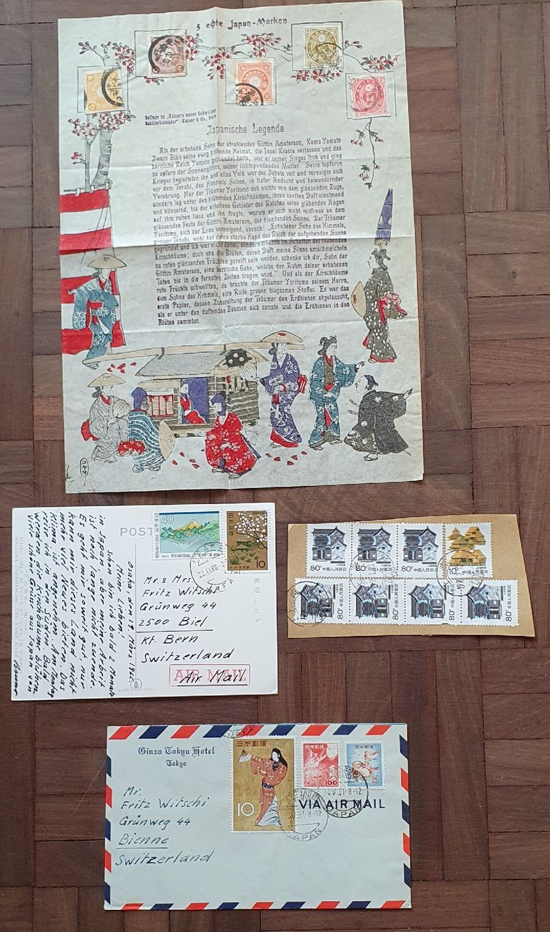 Tutti i francobolli: Lot Japan, Briefmarken und Karten – Usato da Kreuzlingen venduto da Rschweiz1 3