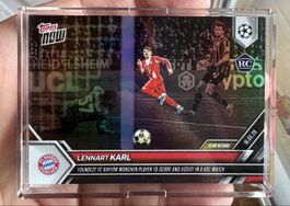 Lennart Karl Rookie Card Bayern München, 05/10, Sammlerstück