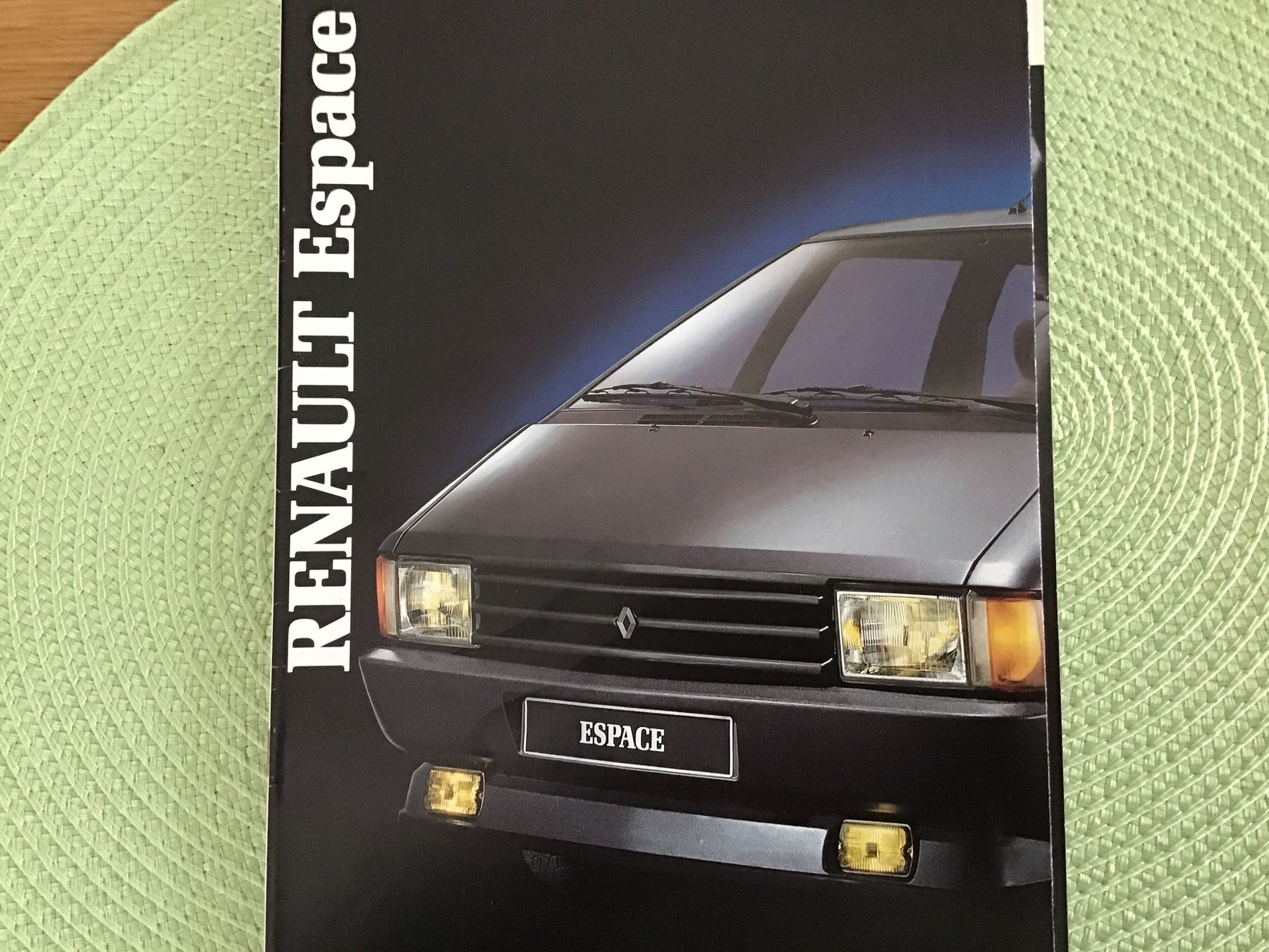 Renault Documenti: Renault Espace Verkaufsprospekt 22 Seiten – Usato da Scherzingen venduto da Starseller62