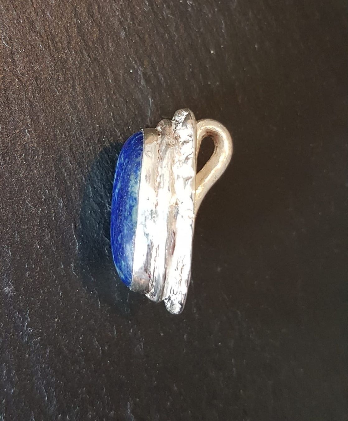 Ciondoli: Pendentif argent fin et lapis lazuli – Nuovo e nell'imballaggio originale da Veyrier venduto da Leilazizou 2