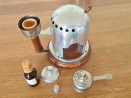 Antiker Medizinischer Vaporizer Verdampfer Schweizer Patent