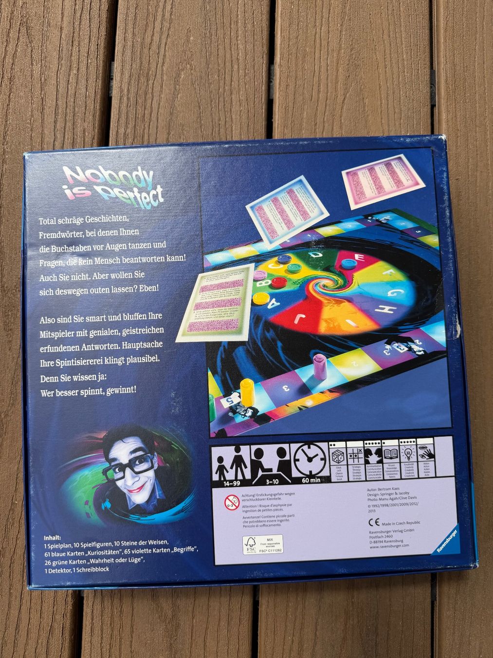 Spiele: Nobody is Perfect Gesellschaftsspiel – Gebraucht aus Aarau Rohr von HappyKoala 1