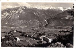 Alte Ansichtskarte Montana 1500 m. ü.M. von 1938 selten!