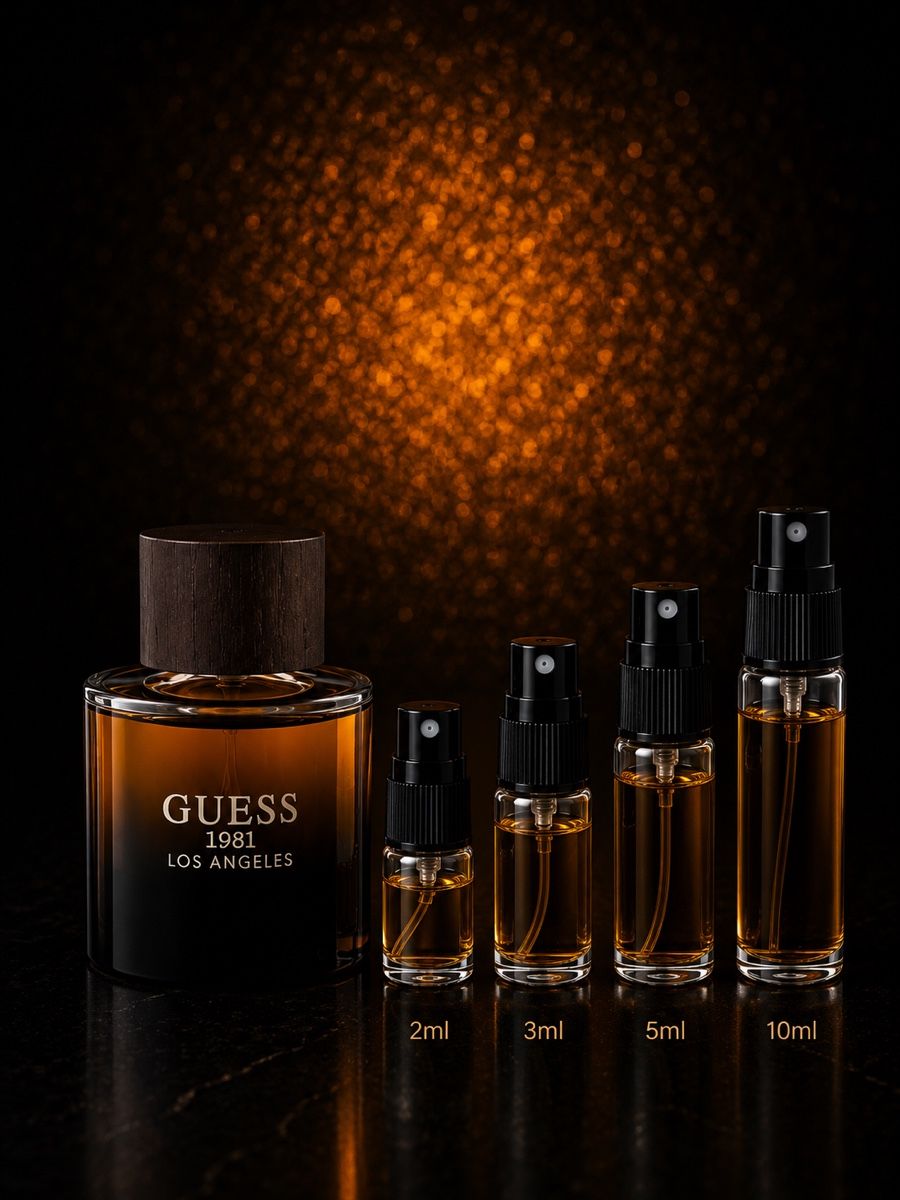 Guess Profumi & Eau de Toilette: Guess 1981 Los Angeles - Abfüllung 3ml – Nuovo (secondo la descrizione) da Altdorf UR venduto da SCENTRO