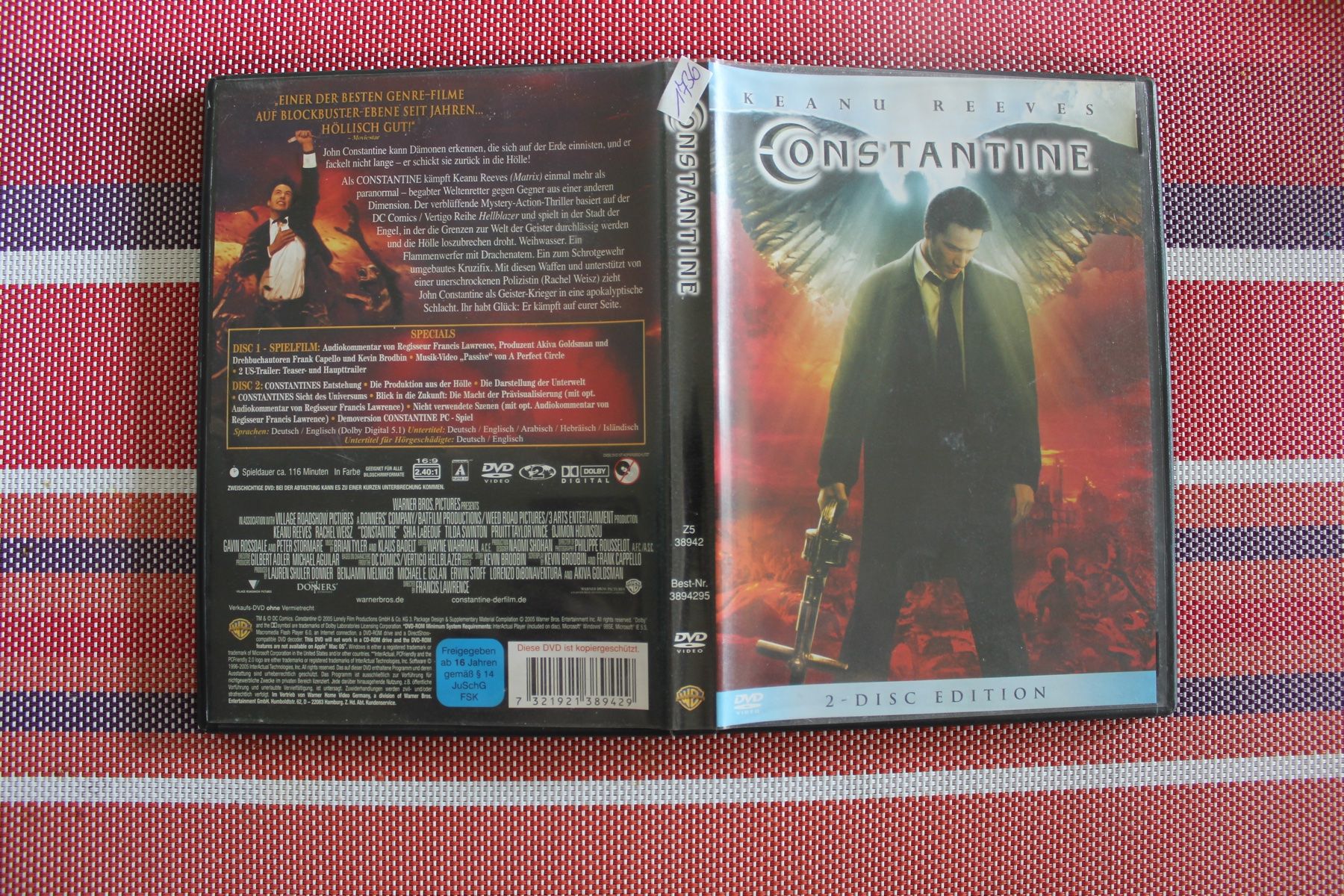 Tutti i DVDs: Constantine - 2-Disc Edition  DVD ( 1736) – Usato da Geroldswil venduto da Schlumpfine1973