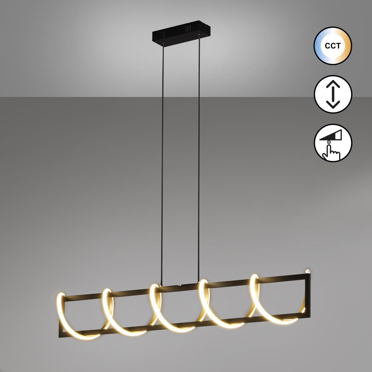 Kronleuchter & Deckenlampen: LED Pendelleuchte, CCT, 115 cm Länge – Neu (gemäss Beschreibung) aus Kreuzlingen von Smart-Light