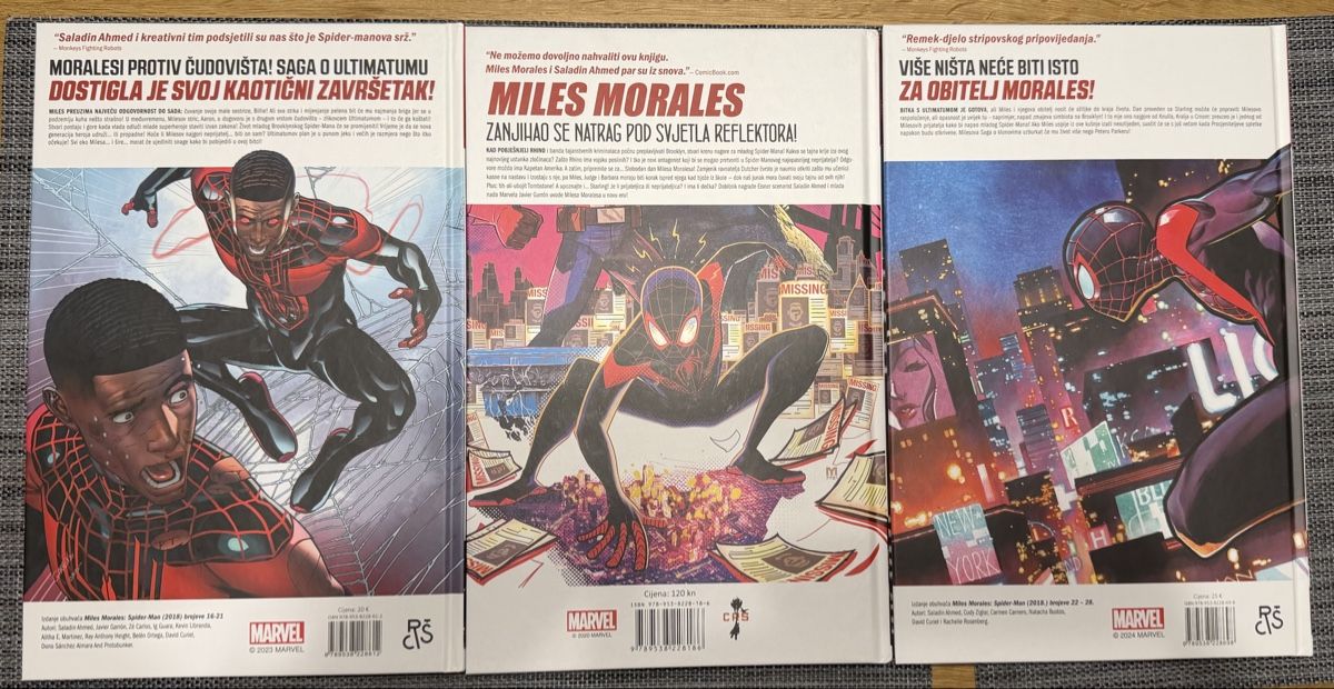Fumetti: Miles Morales Set, Kroatisch  – Usato da Jona venduto da Mister_N0 1