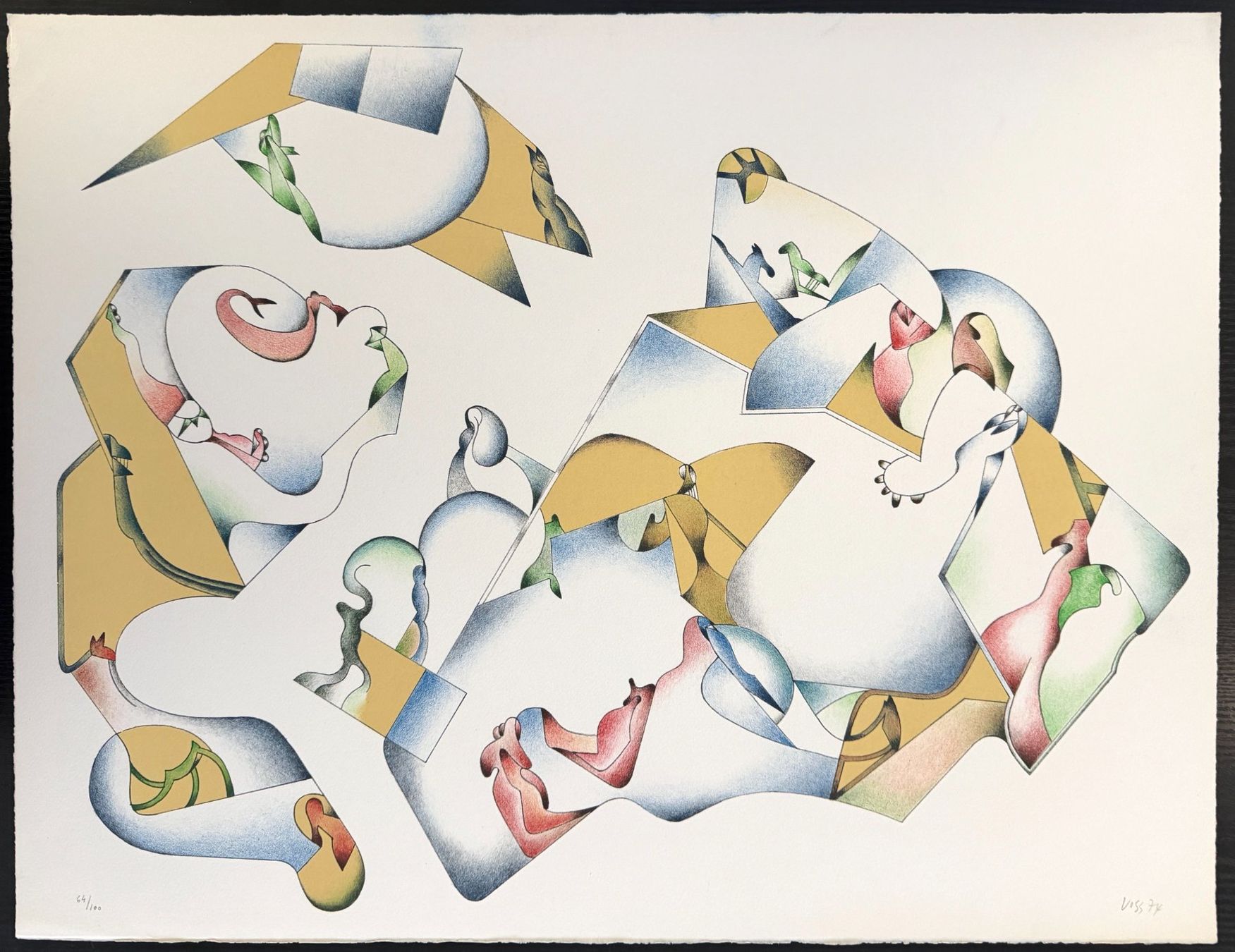 Grafica & Litografie: Jan Voss 1936 – Usato da Basel venduto da poolko