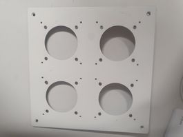 Feller Montageplatte NUP UP Montageplatte 2×2