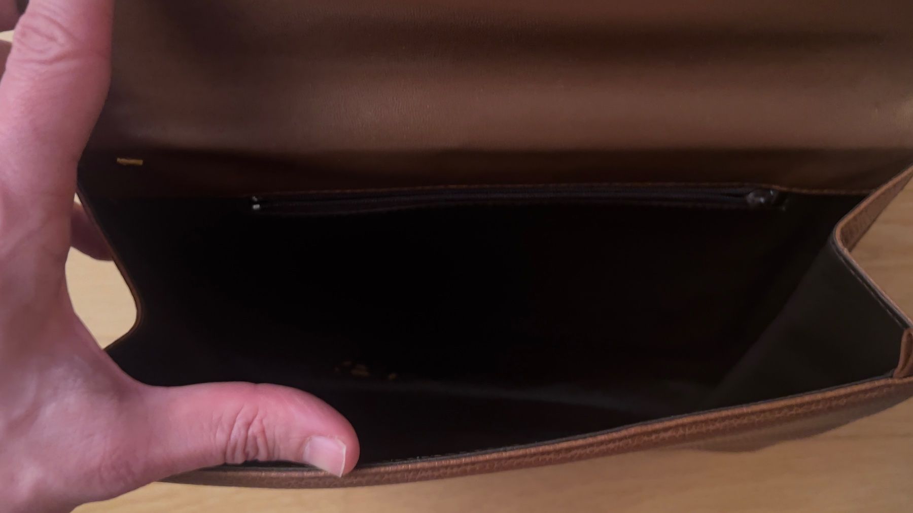 Borse da donna: Braune Clutch Tasche – Usato da Küsnacht ZH venduto da Gila1983 4