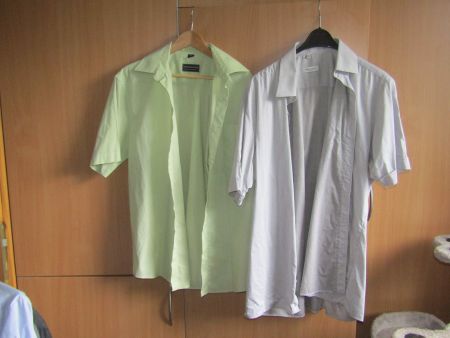 10 Herrenhemden Kurz- und Langarm Gr.43(XL)