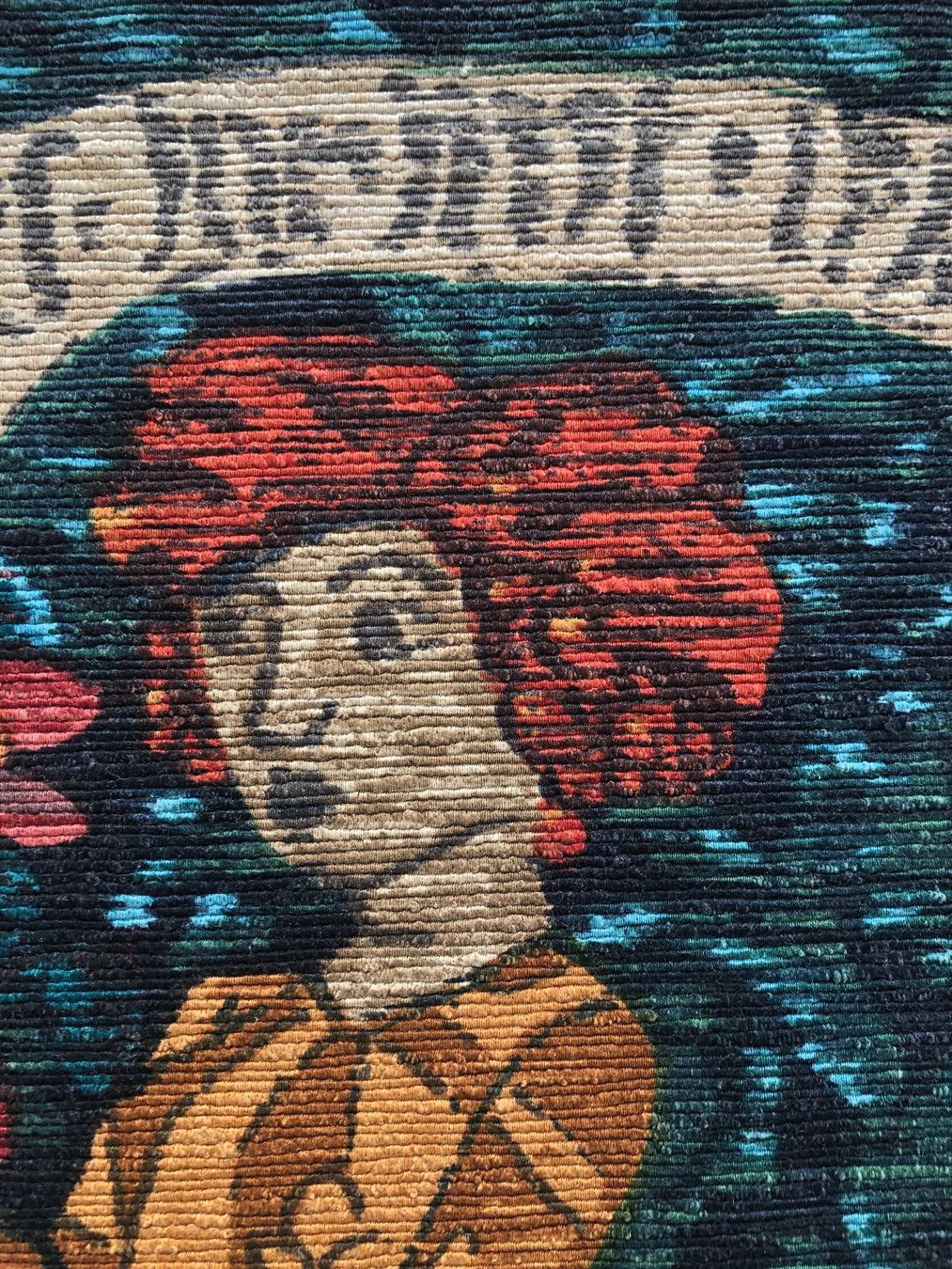 Tutte le decorazioni: Wandbehang – Usato da Balzers venduto da Bastlerherz 1