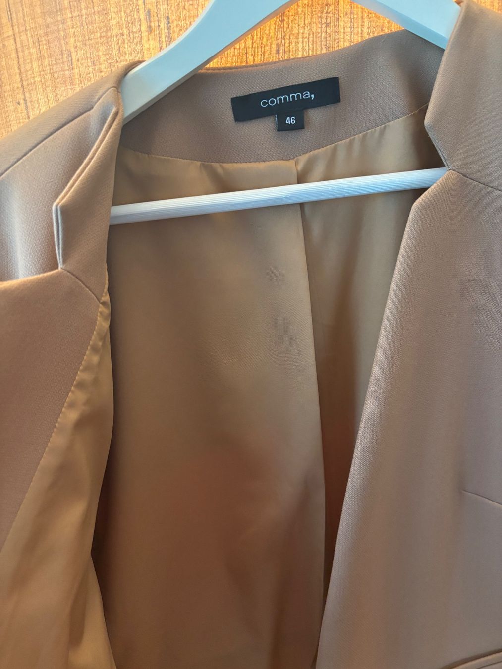 Comma Giacche: Comma, Damenblazer Gr. 46 beige, Herbstfarben – Nuovo (secondo la descrizione) da Grabs venduto da SAKA6269 1
