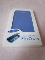 Orig Samsung Galaxy S4 Flip Cover blau