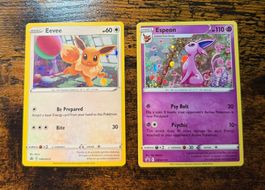 Espeon SWSH174 & Eevee SWSH212