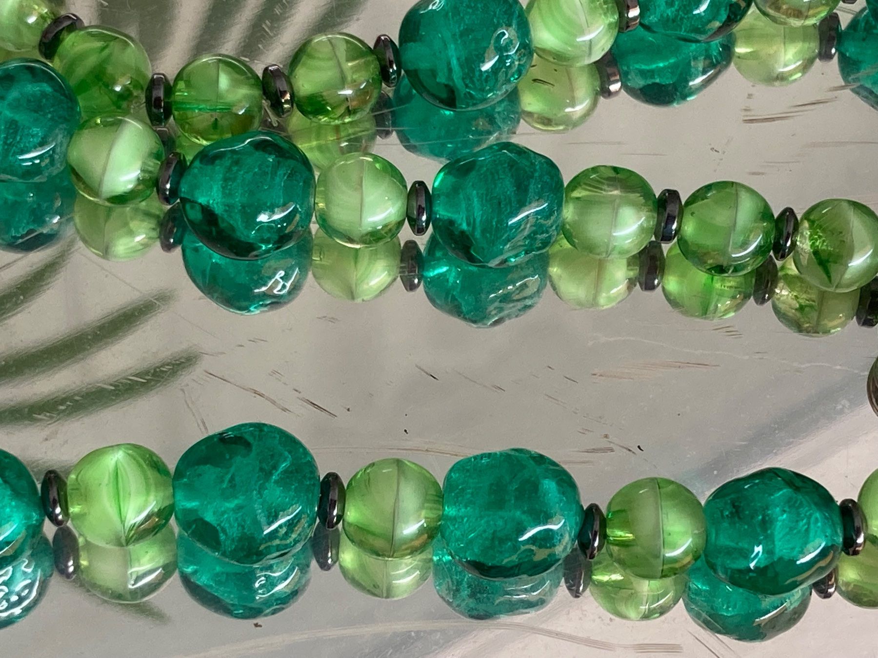 Murano Catenine: Collier vintage en verre ancien – Usato da Marly venduto da Antigona71