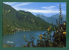 Vitznau am Vierwaldstättersee,1977, gelaufen, Grossformat