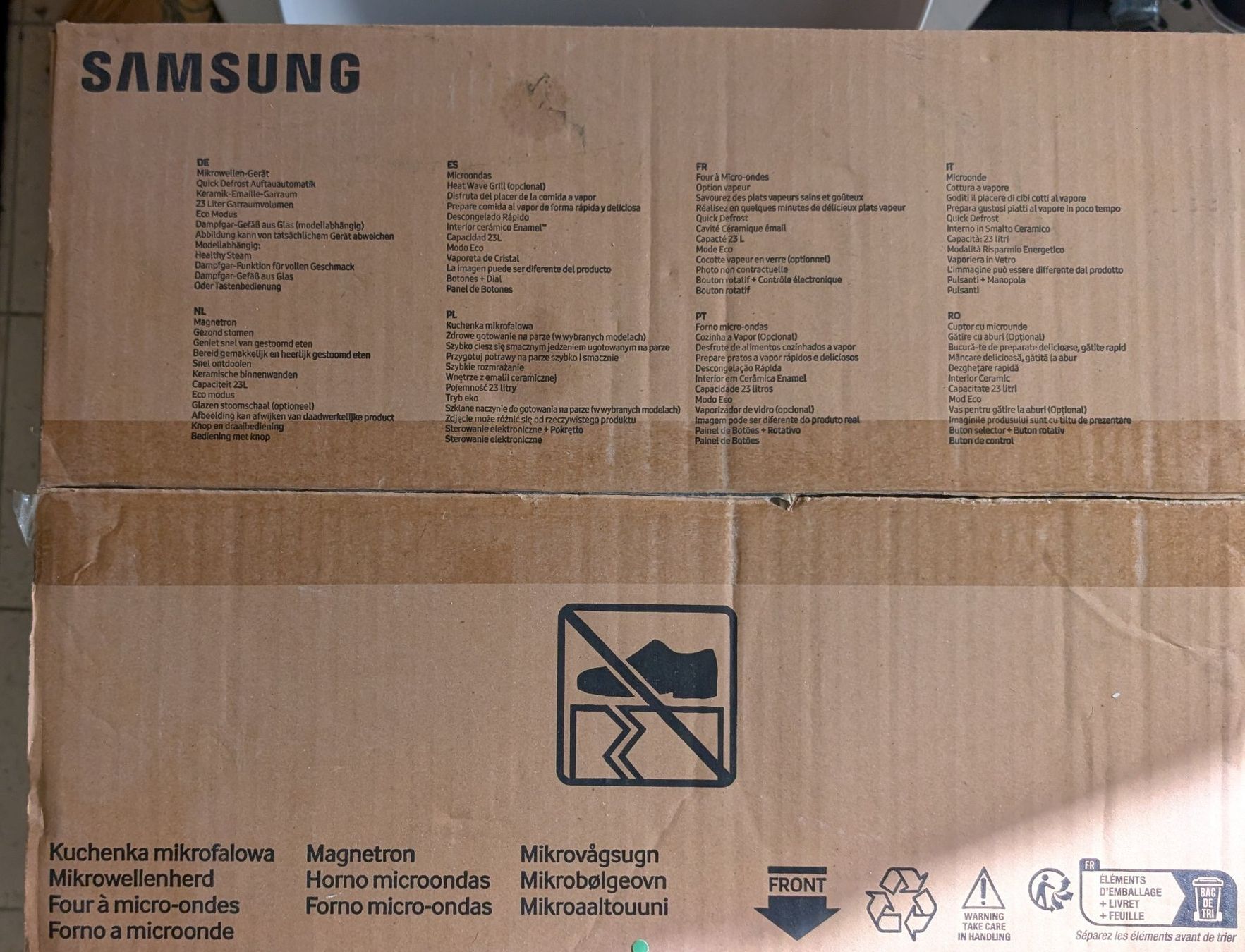 Elettrodomestici da cucina: Mikrowelle Samsung 23l – Nuovo e nell'imballaggio originale da Aesch BL venduto da sanborny 3