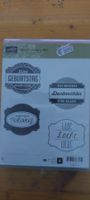 Stampin Up Set "Ach, du meine Grüsse" wie neu