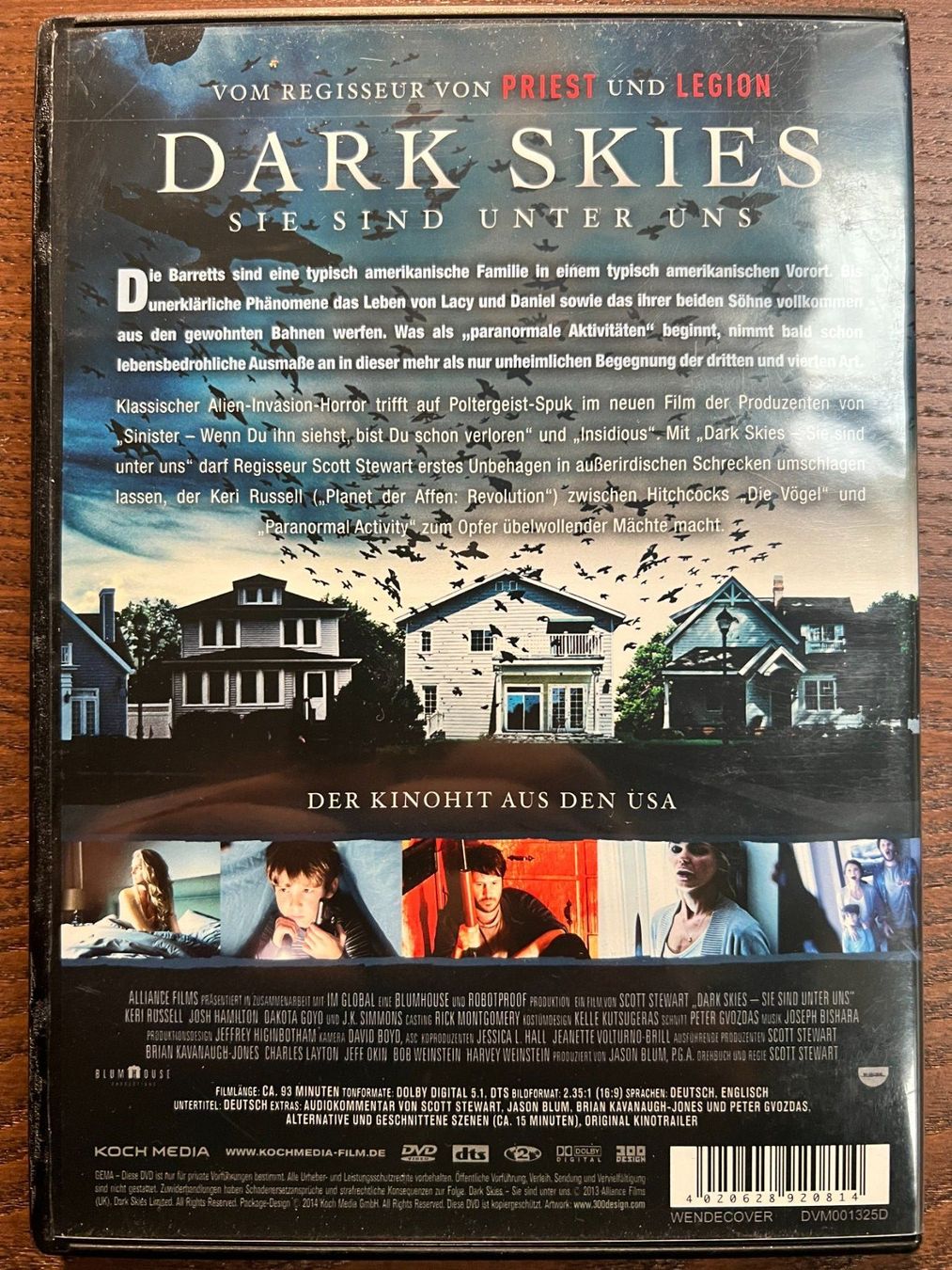 Tutti i DVDs: Dark Skies - Sie sind unter uns – Usato da Zürich venduto da FilmFreunde 1