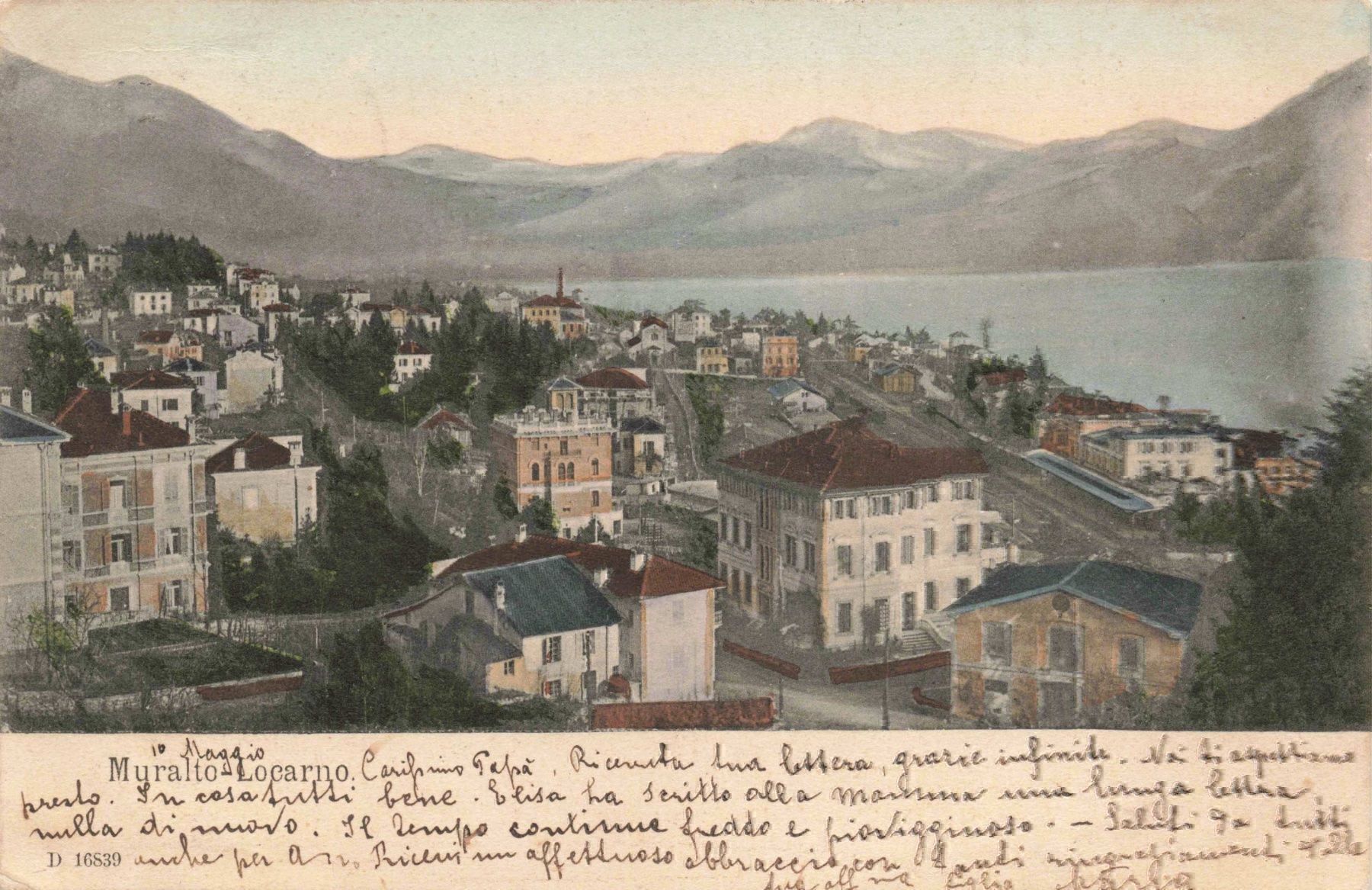 Ansichtskarten: Muralto  Locarno – Gebraucht aus Biasca von Blenio71