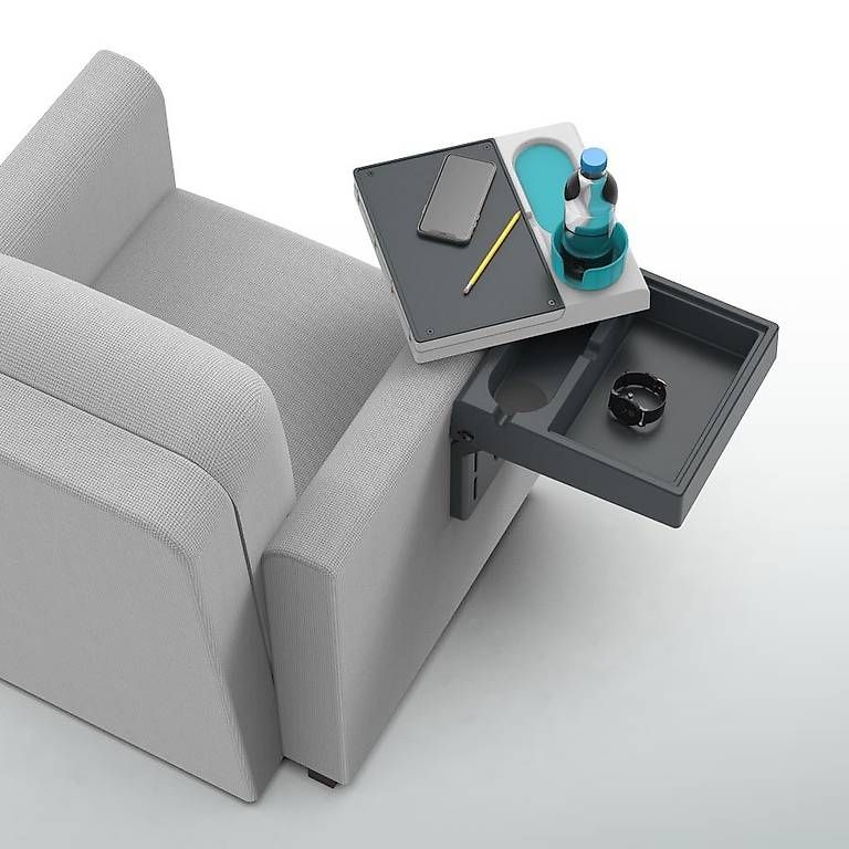 Tische: LTF  tablette multifonction pour accoudoirs de fauteuils – Neu und originalverpackt aus Lausanne von con_6xbc